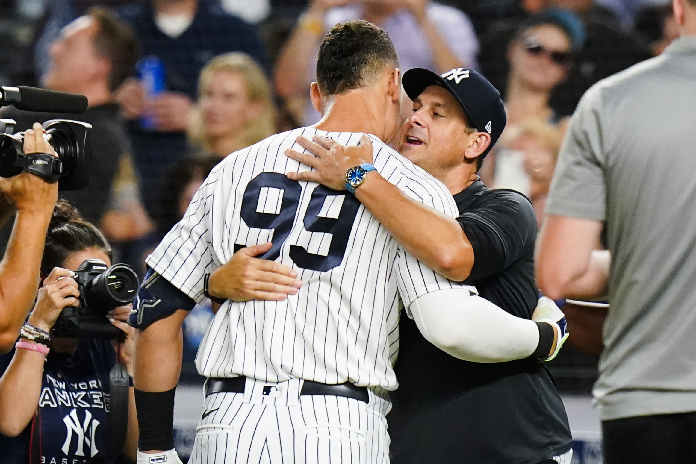 Aaron Judge, perhaps Aaron Boone, face uncertain futures after Yankees  swept by Astros – Hartford Courant