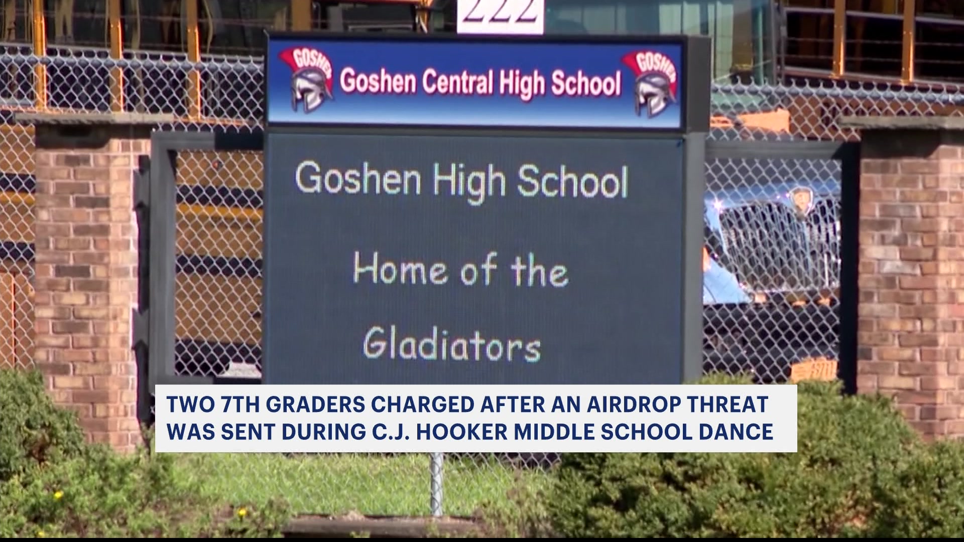Police 2 seventhgraders charged after AirDrop threat during middle