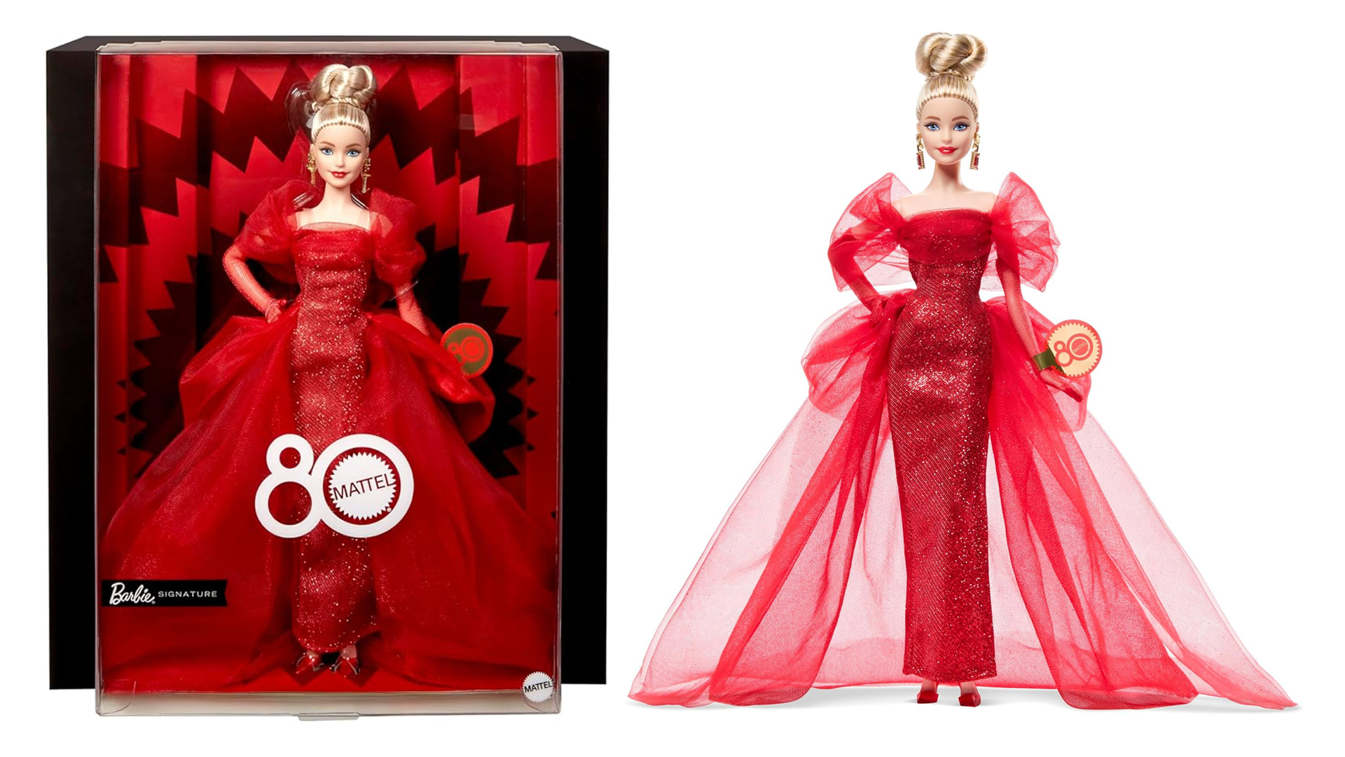 Barbie Signature 80th Anniversary Collectible Doll - Blonde Hair