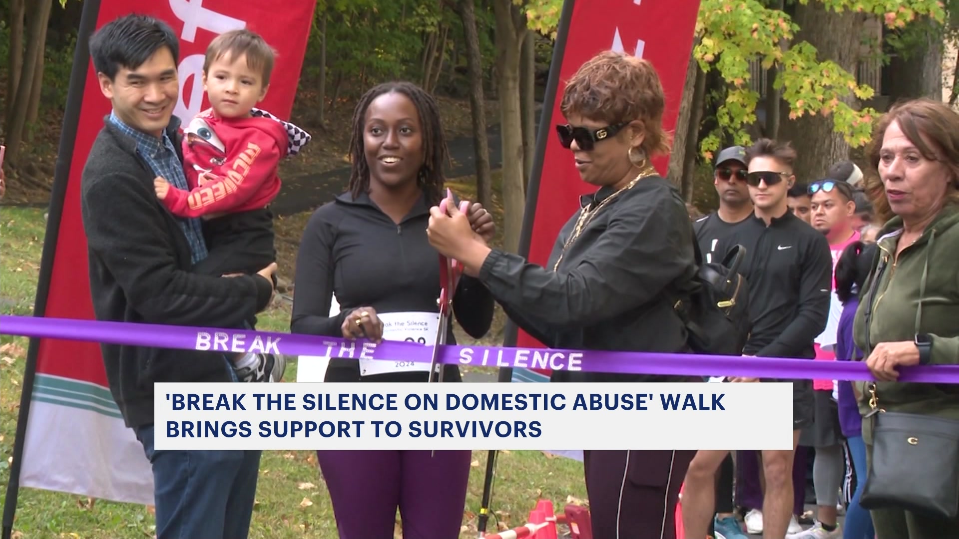 News 12 | Westchester | Break The Silence On Domestic Violence 5k ...