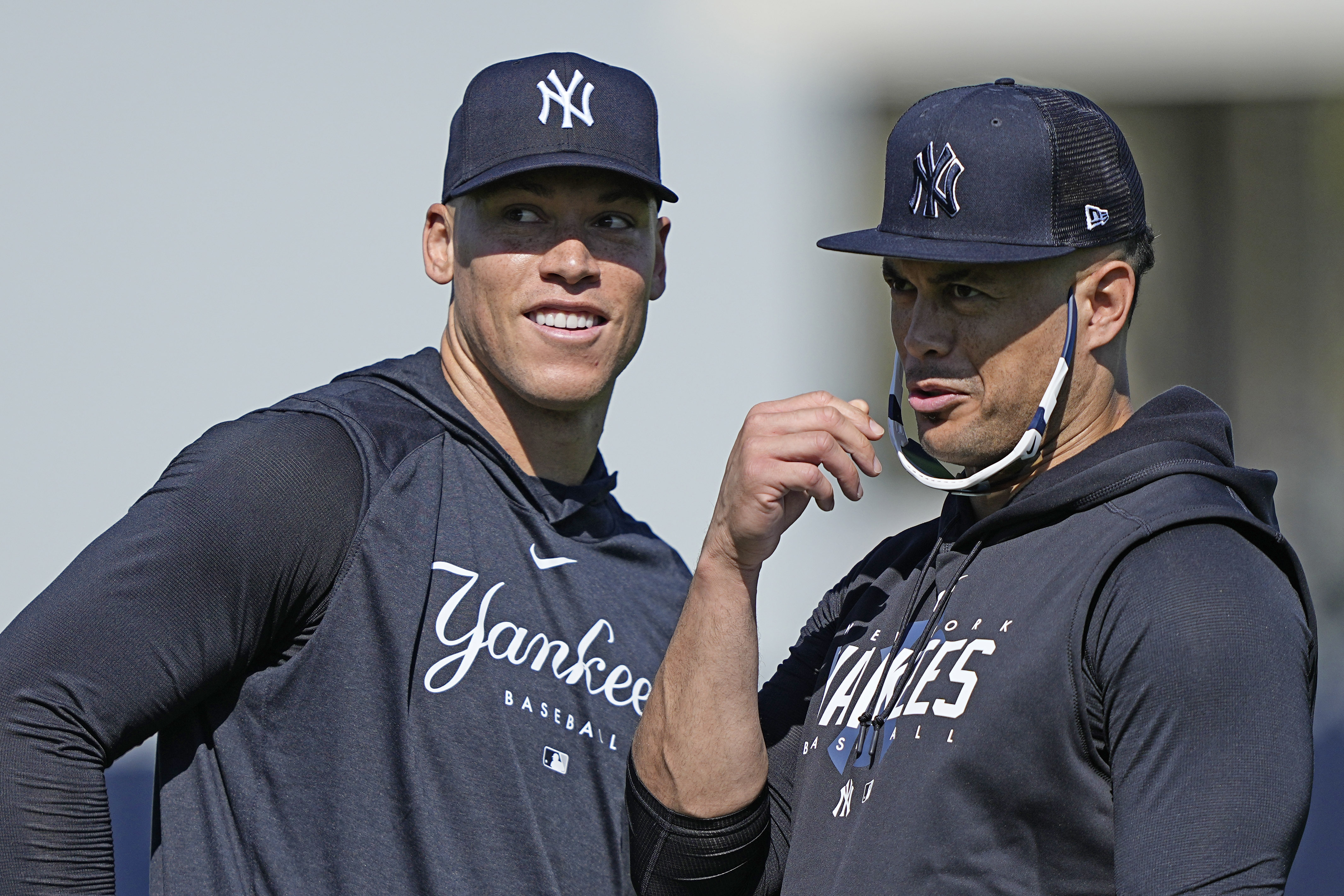 New York Yankees' Giancarlo Stanton to play outfield vs. Red Sox