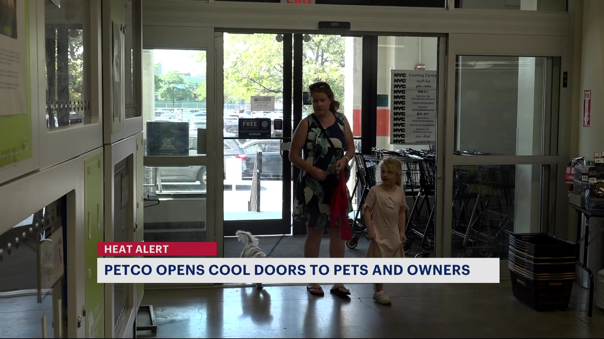 Petco locations open cooling centers for pets