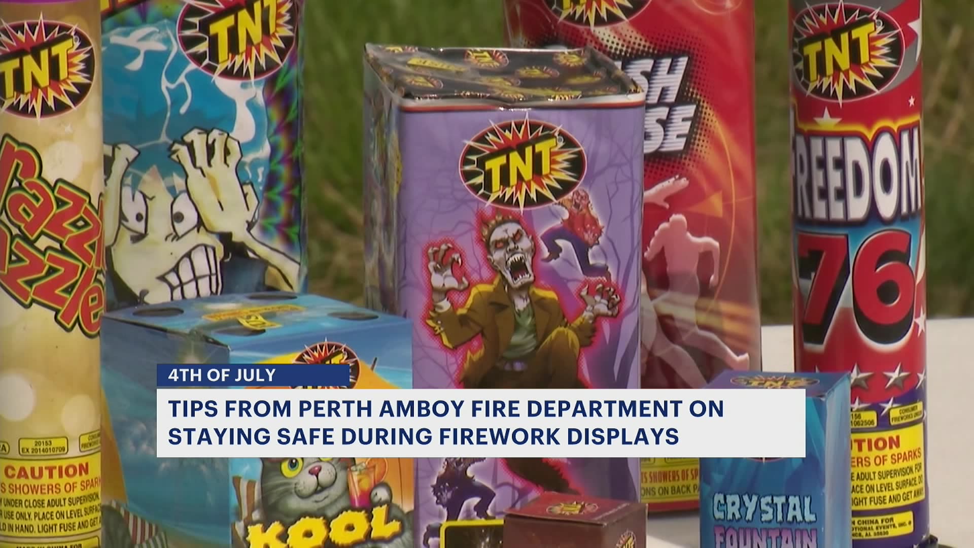 Perth Amboy fire chief gives fireworks safety tips for Fourth of July