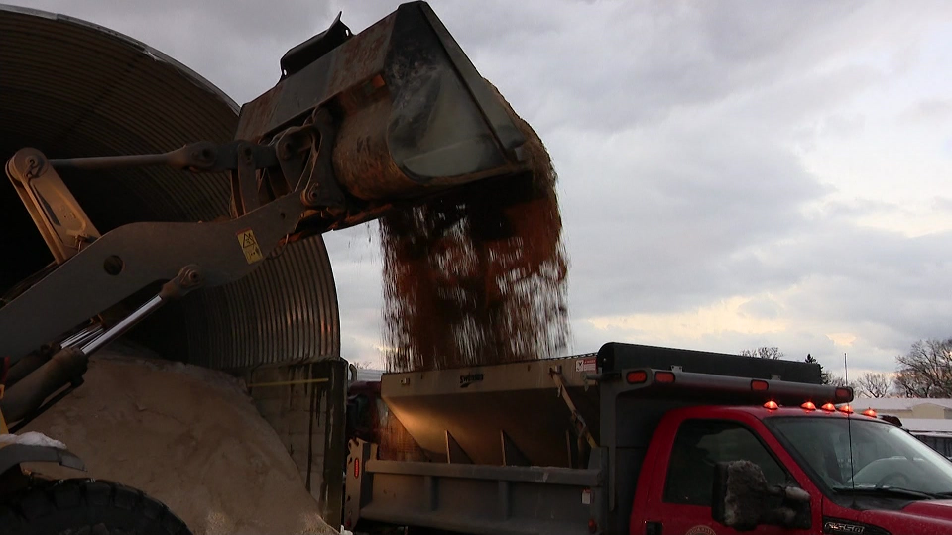 Crews treat roads to ensure safe conditions ahead of deep freeze
