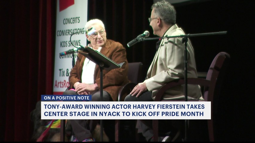 Tony Award-winner Harvey Fierstein takes center stage in Nyack to kick off Pride Month