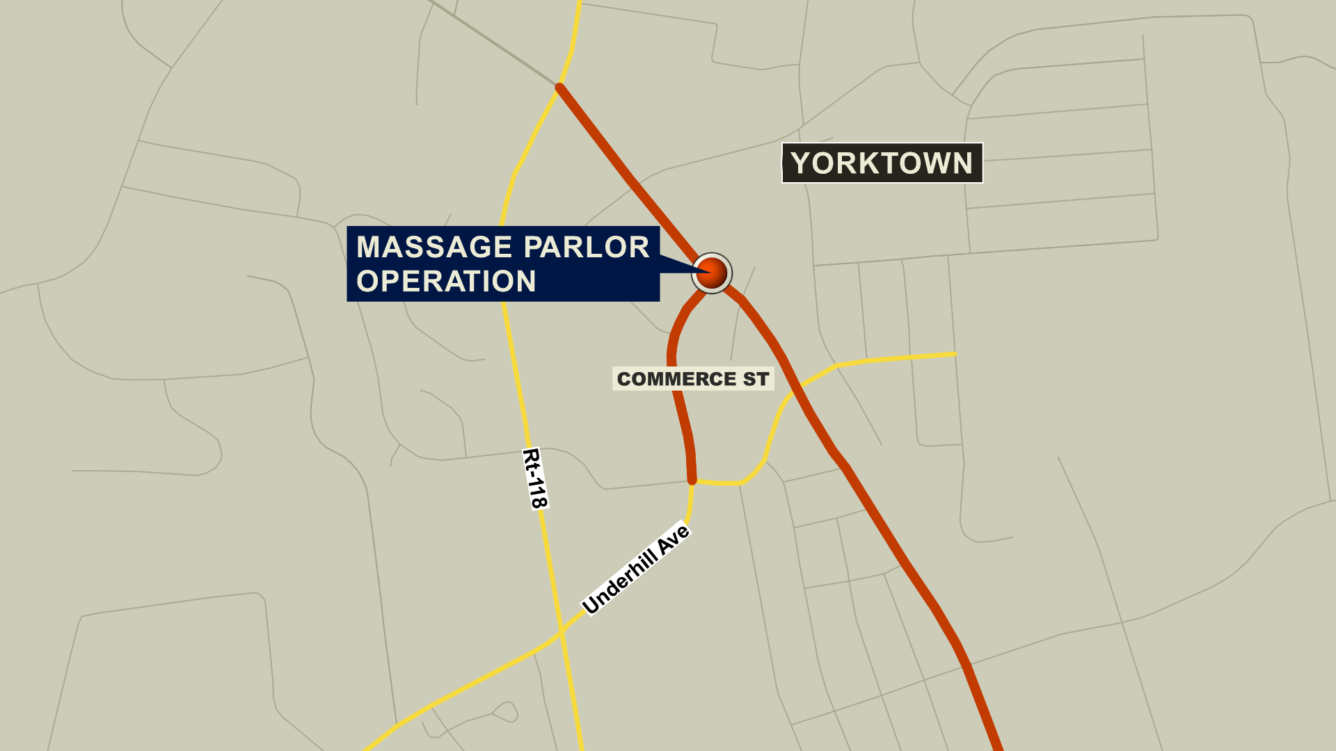 2 arrested at unauthorized "massage parlor" in Yorktown