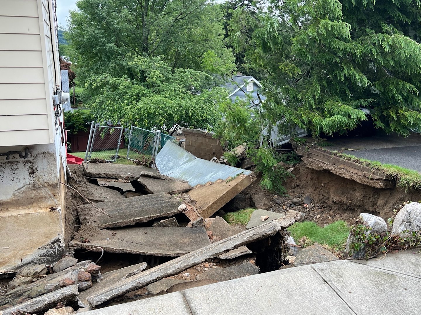 ‘Terror and devastation.’ Highland Falls hit with record rainfall in ...