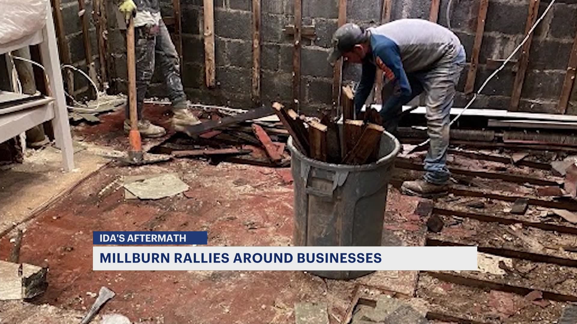 Millburn businesses slowly recover following devastating flood caused by Ida