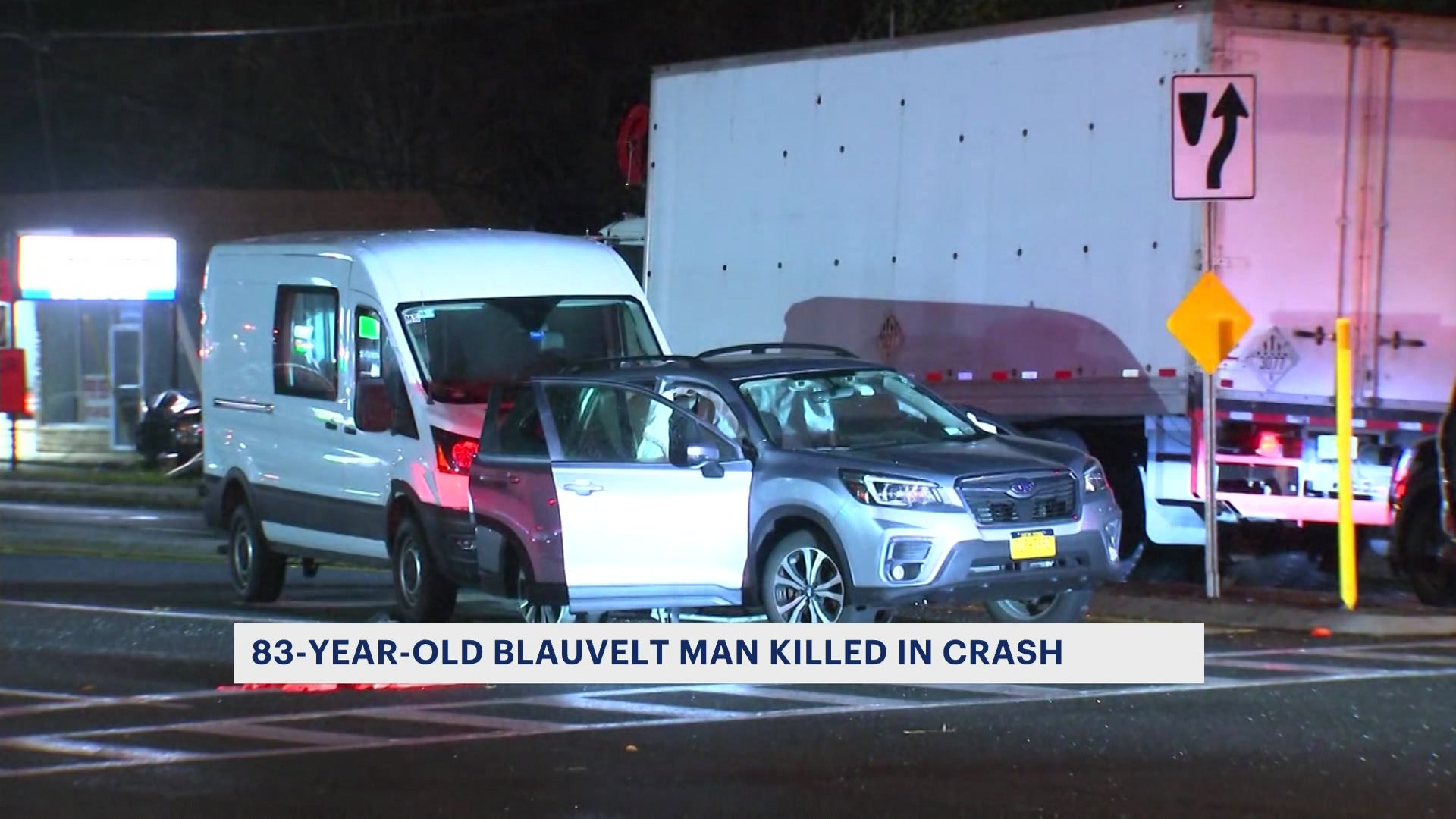 Driver killed in threecar crash in Blauvelt