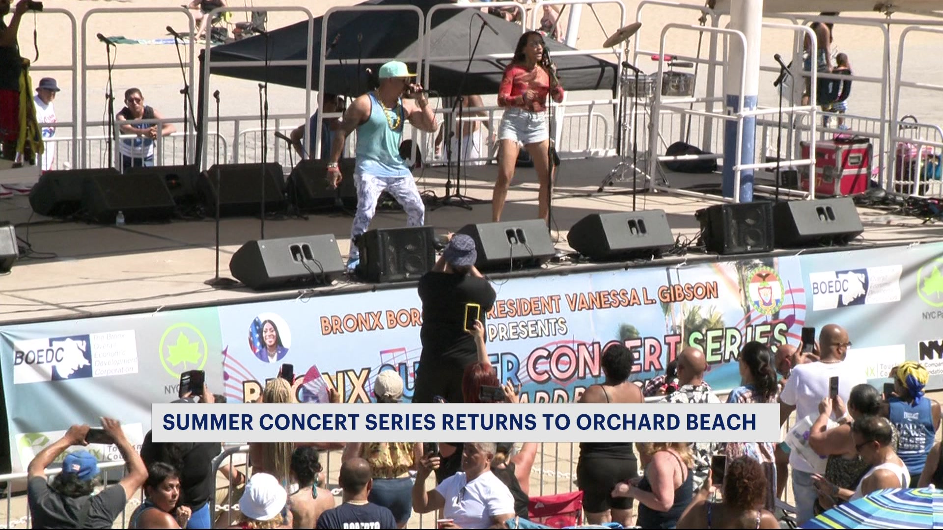 Bronx Summer Concert Series kicks off at Orchard Beach with C&C Music