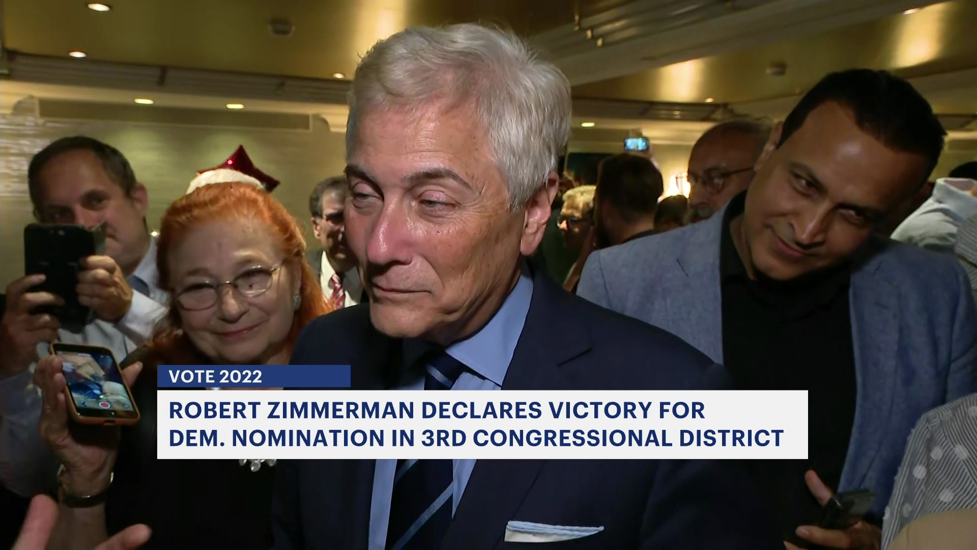 Robert Zimmerman declares victory in Democratic primary for 3rd