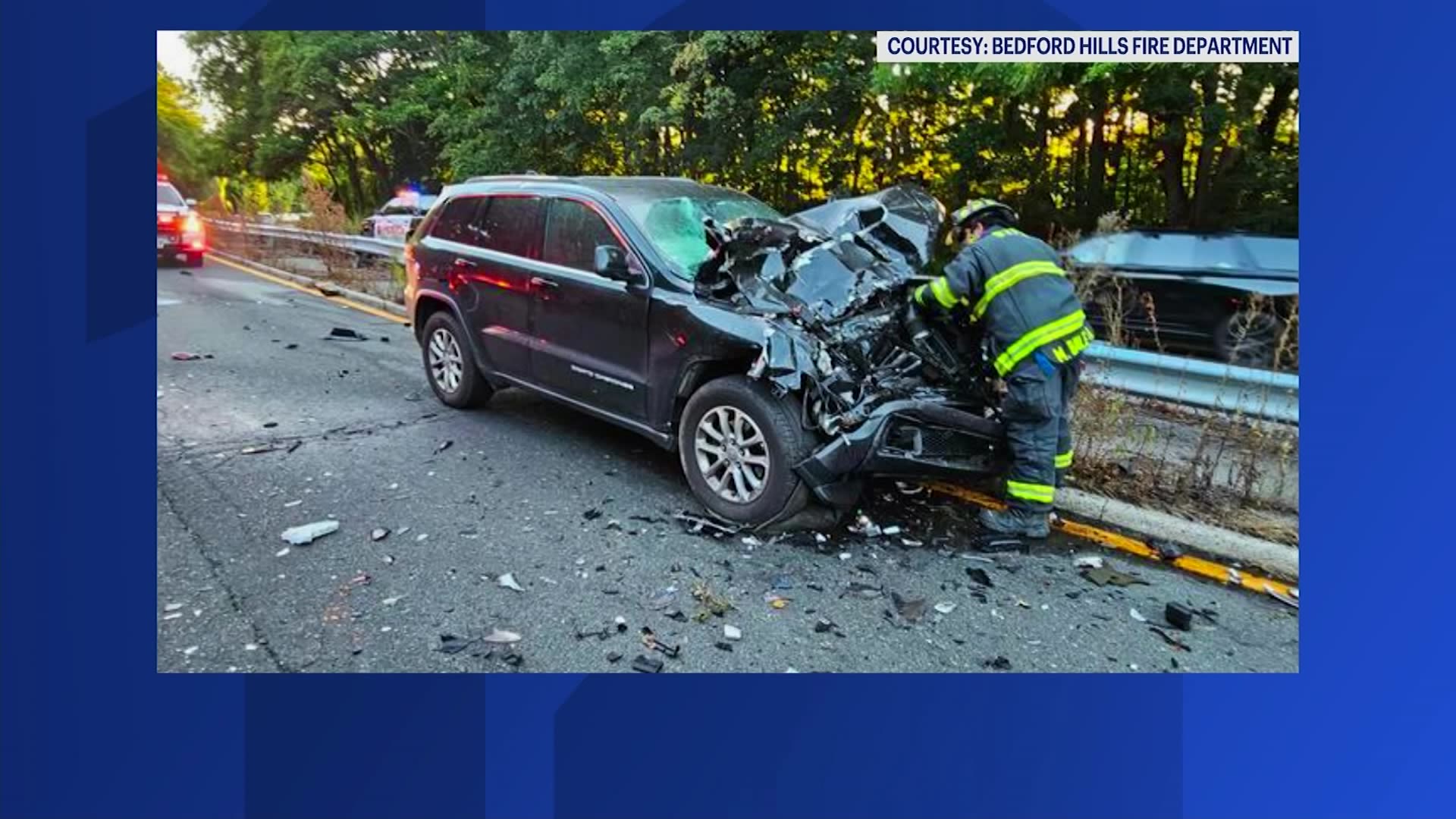 6 injured in wrongway crash on Saw Mill River Parkway