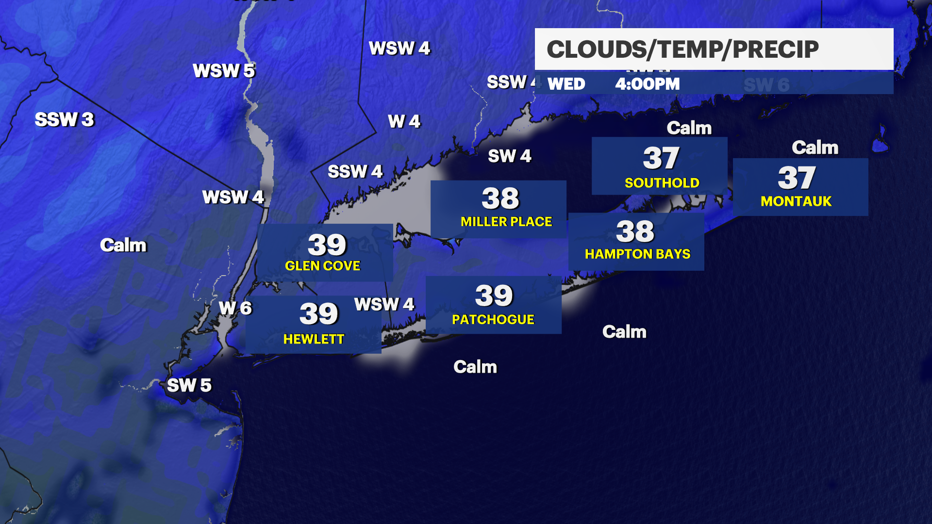 Mostly cloudy and chilly Wednesday before chance for rain late Thursday