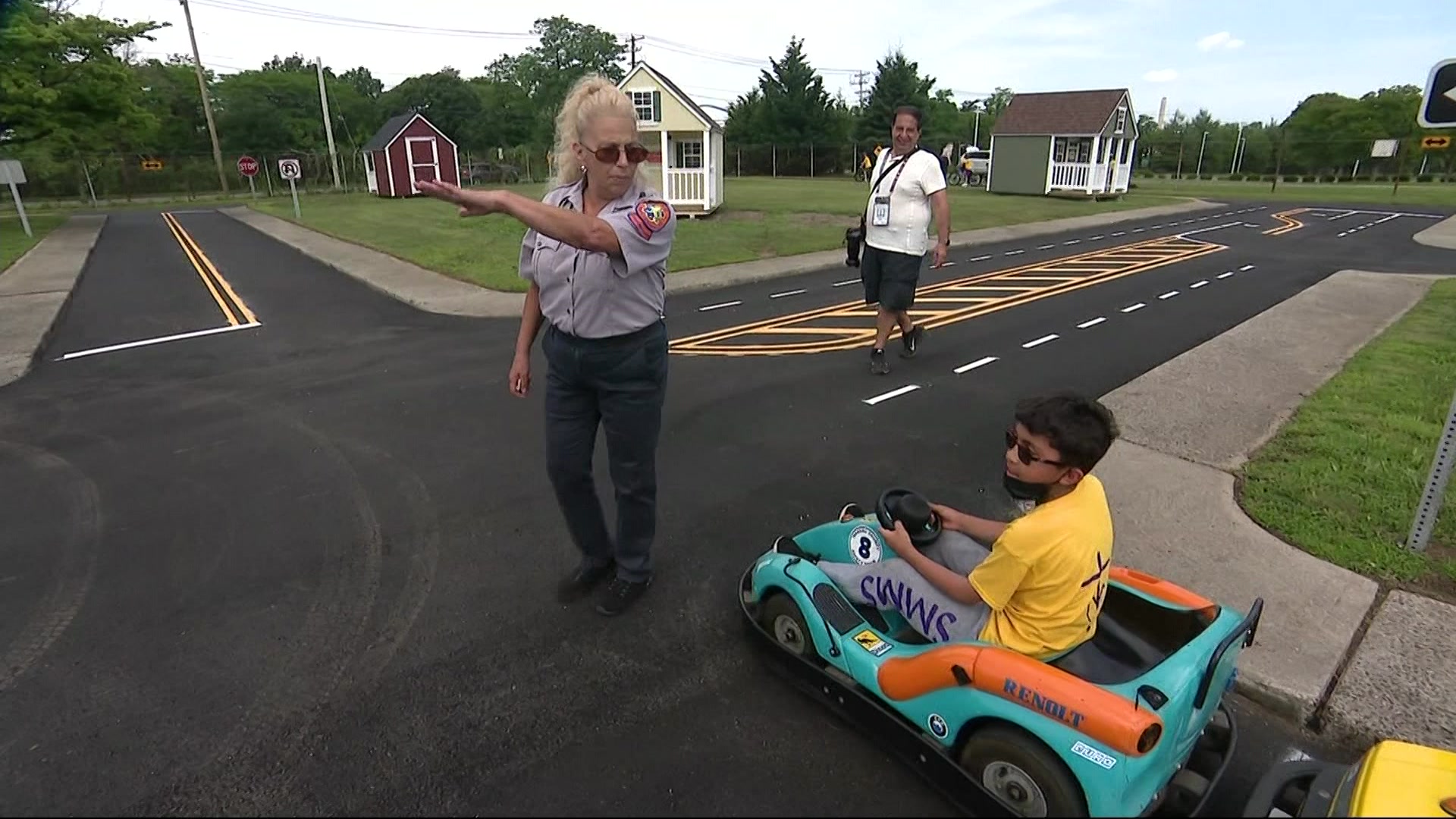 Eisenhower Park's 'Safety Town' reopens with refurbished roads, new