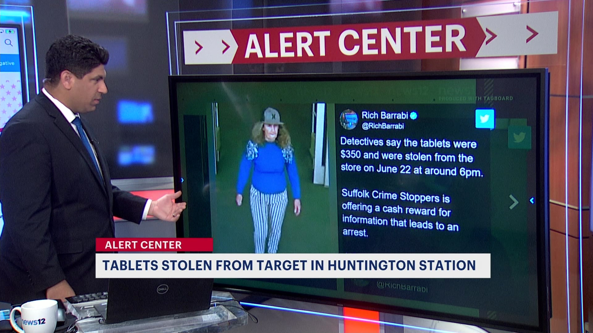 ALERT CENTER 2 wanted for stealing Amazon Fire tablets from Target