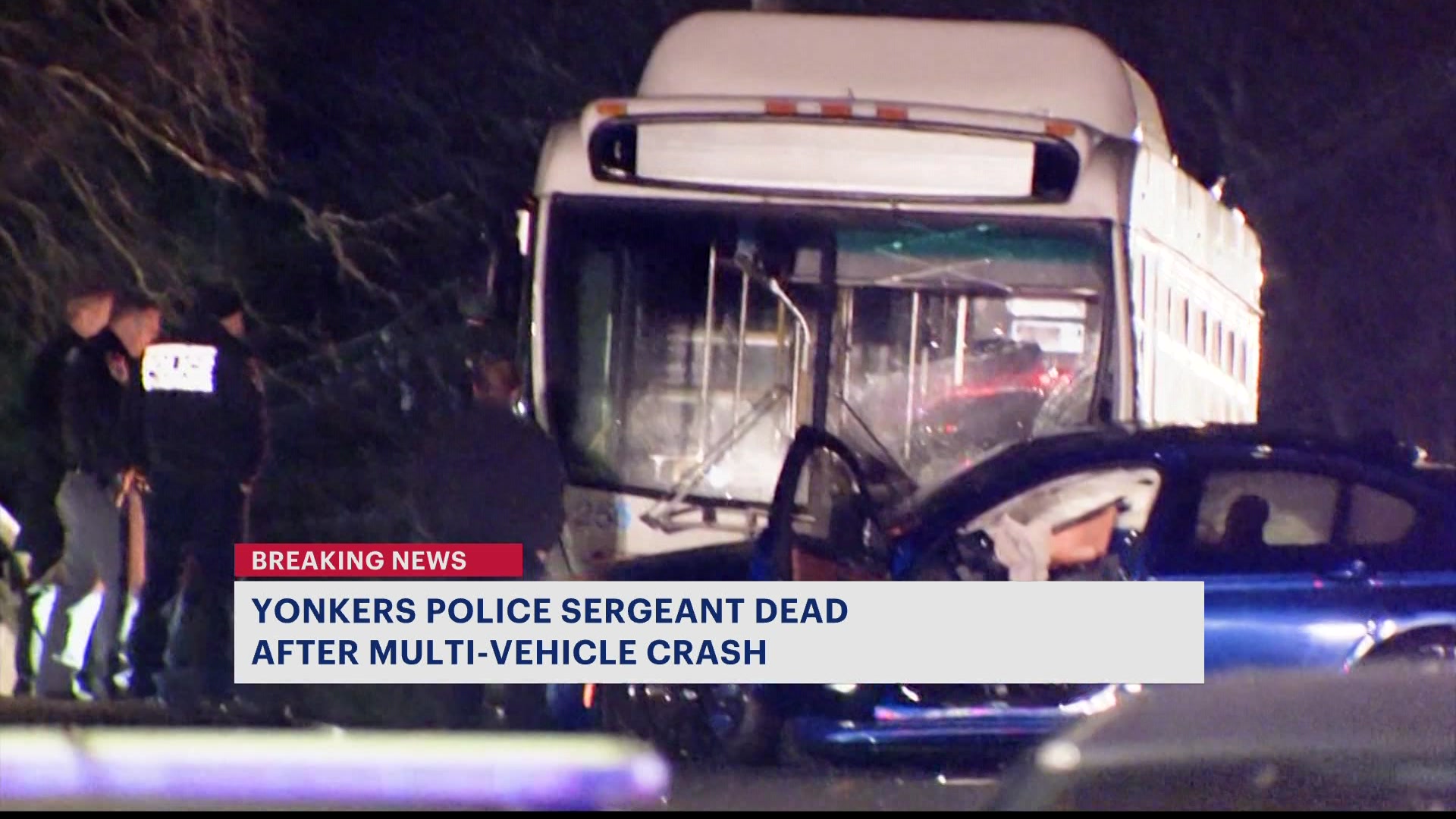 Police Onduty sergeant dies following crash on Tuckahoe Road in Yonkers