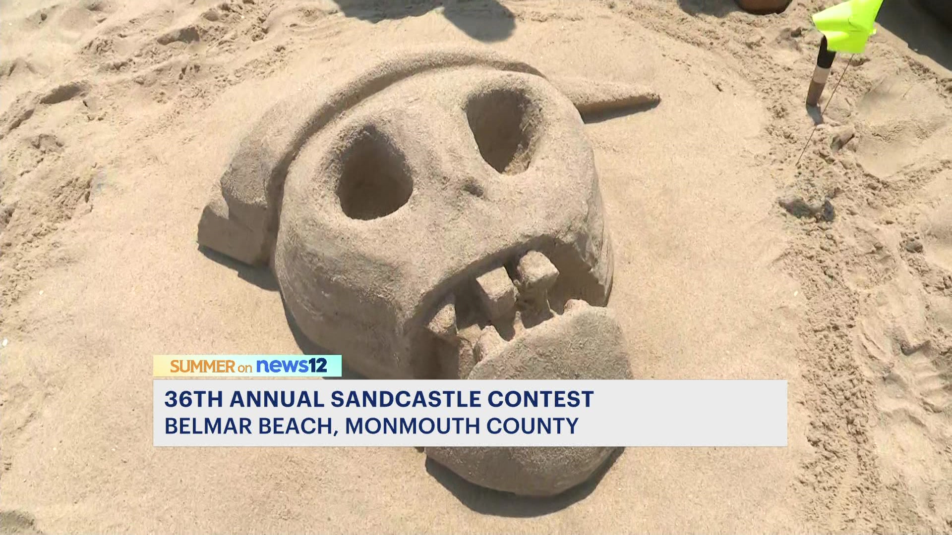 Belmar's 30th Annual NJ Sand Castle Contest