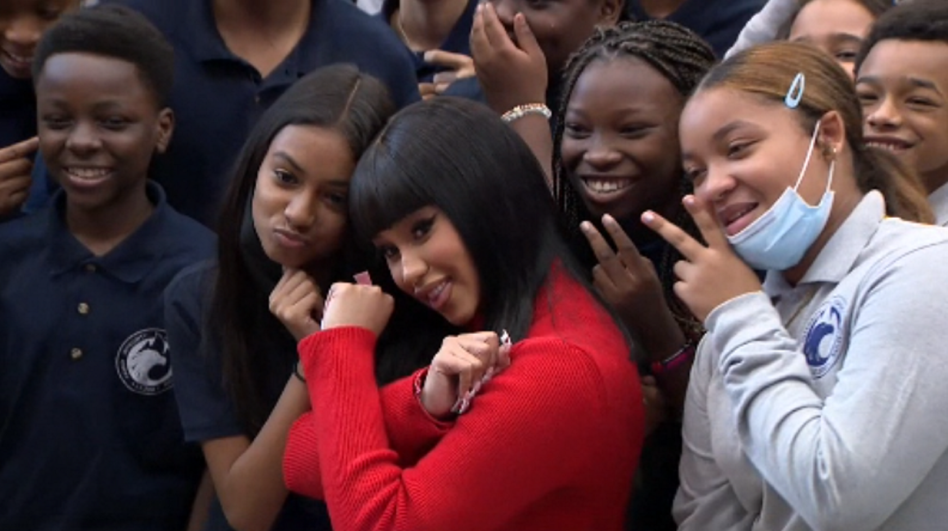 Cardi B Touts Importance Of Education In Return To Her Bronx Middle ...