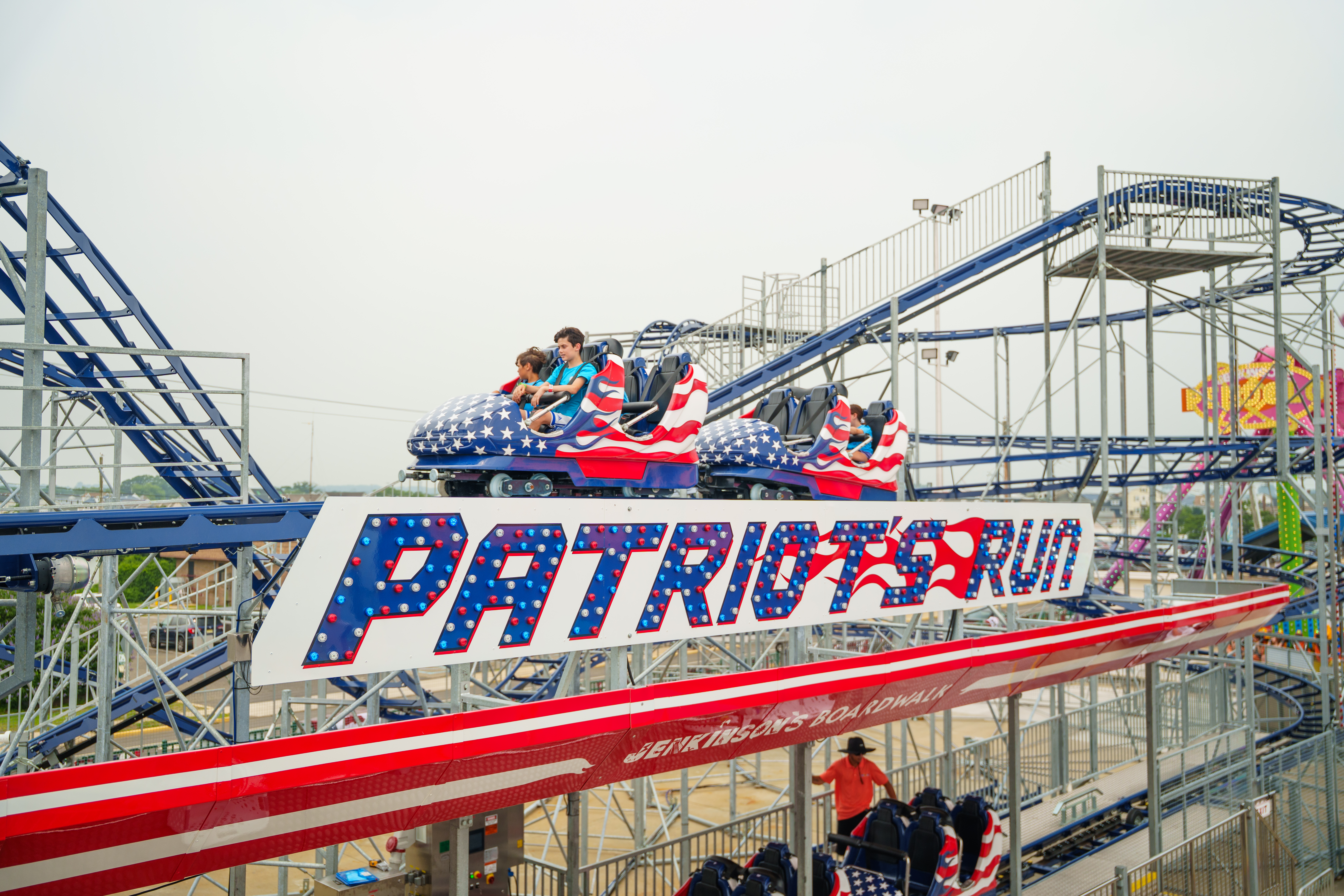 News 12 | New Jersey | Jenkinsons Boardwalk Opens Patriots Run