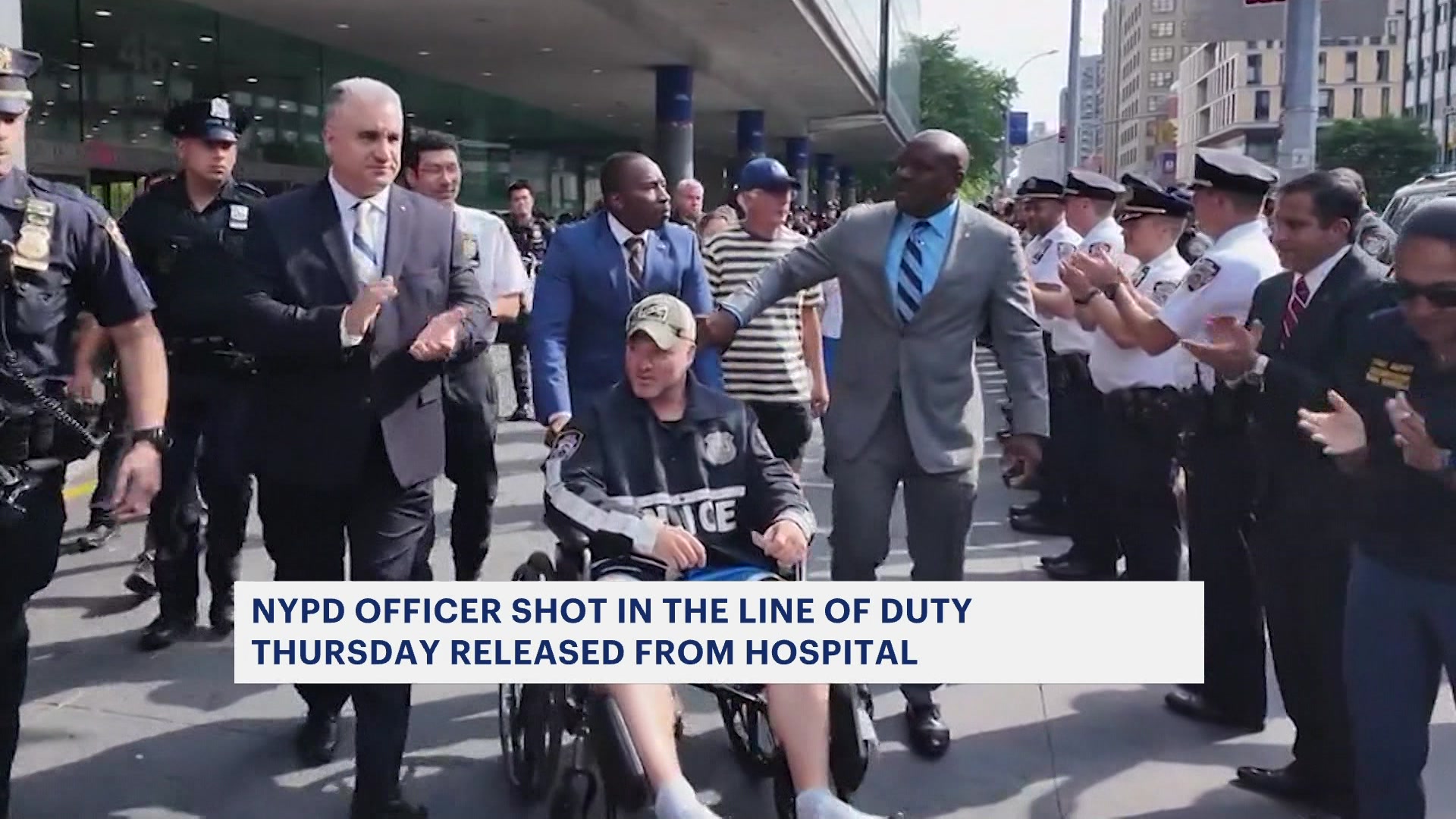 News 12 | Bronx | Nypd Officer Shot In Line Of Duty Released From Hospital