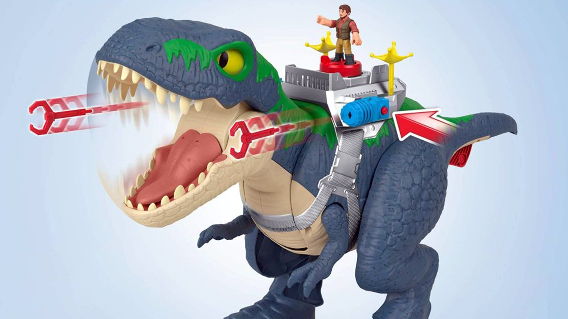 Imaginext Jurassic World Rebirth Ultimate Action Chomp T. Rex 