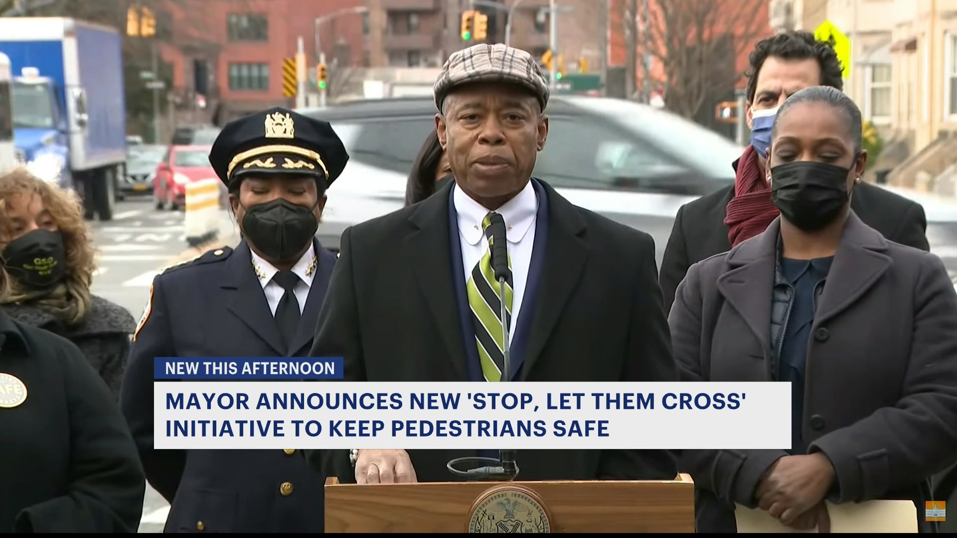Mayor Adams reveals new safety campaign to reduce traffic deaths in NYC