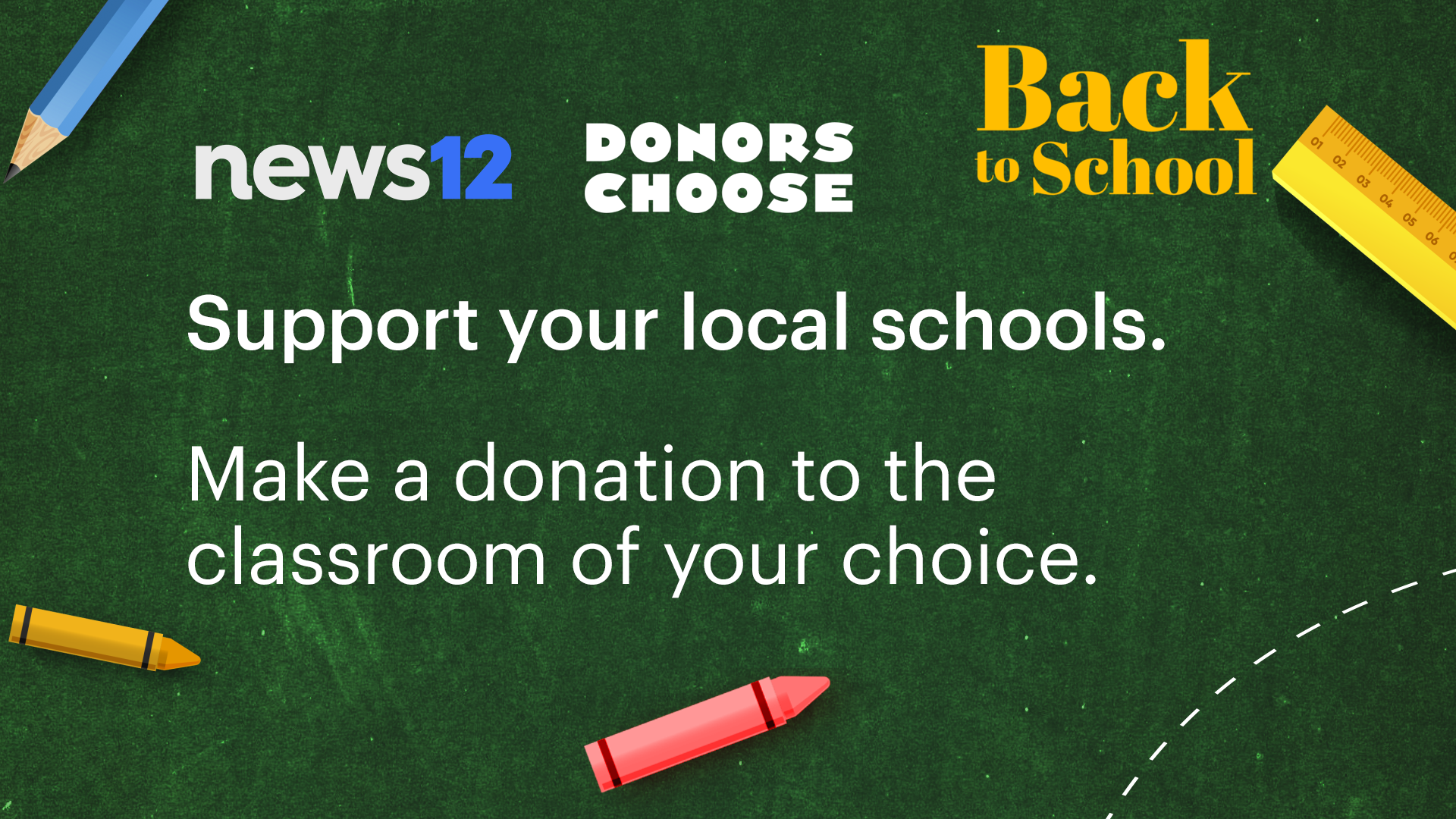 News 12 and DonorsChoose