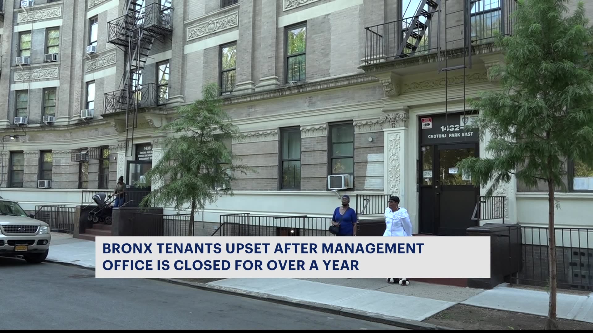 Bronx tenants say building management office's closure has been too long