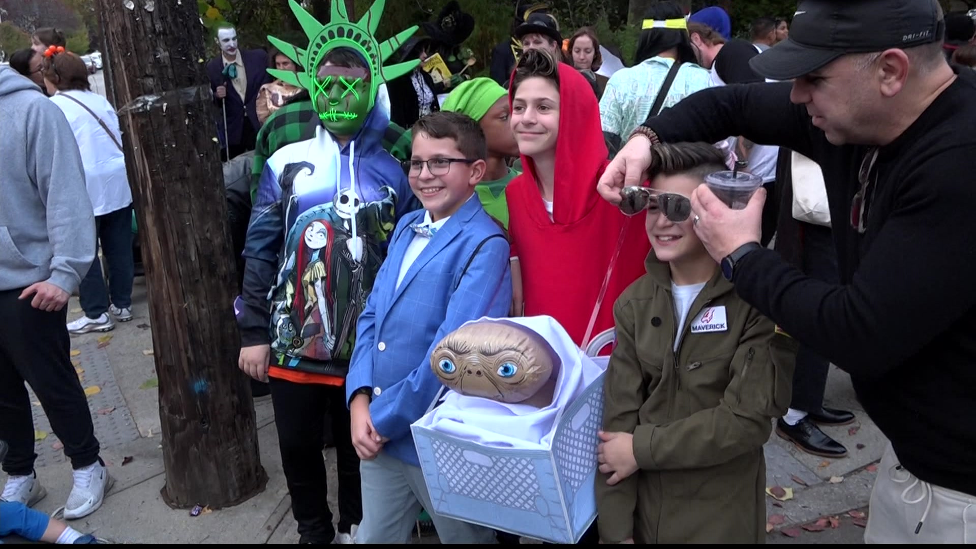 Bronx residents celebrate Halloween on City Island