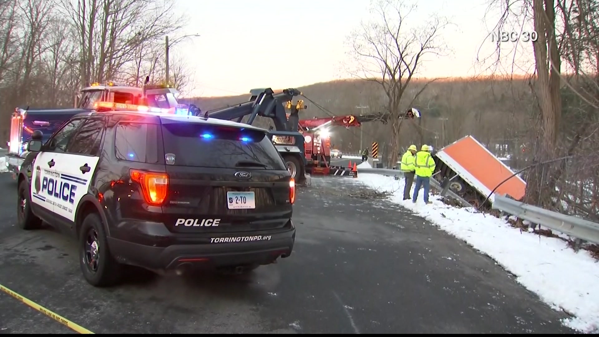 Police identify victim in Torrington tractor trailer crash