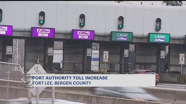 Tolls on bridges and tunnels to NYC, other parts of tristate increase