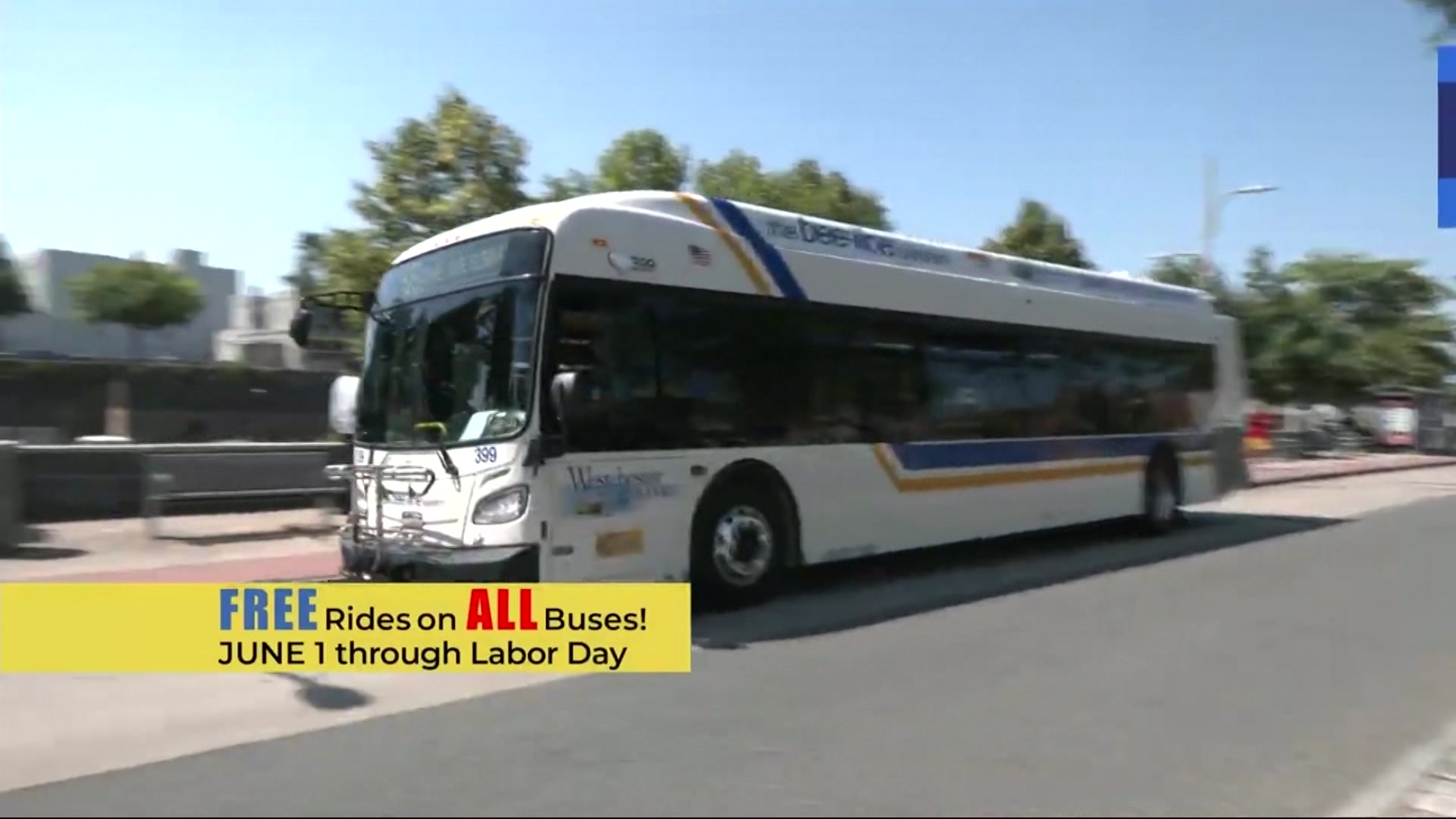 Bee-Line Bus System Offers Free Fare Summer Program