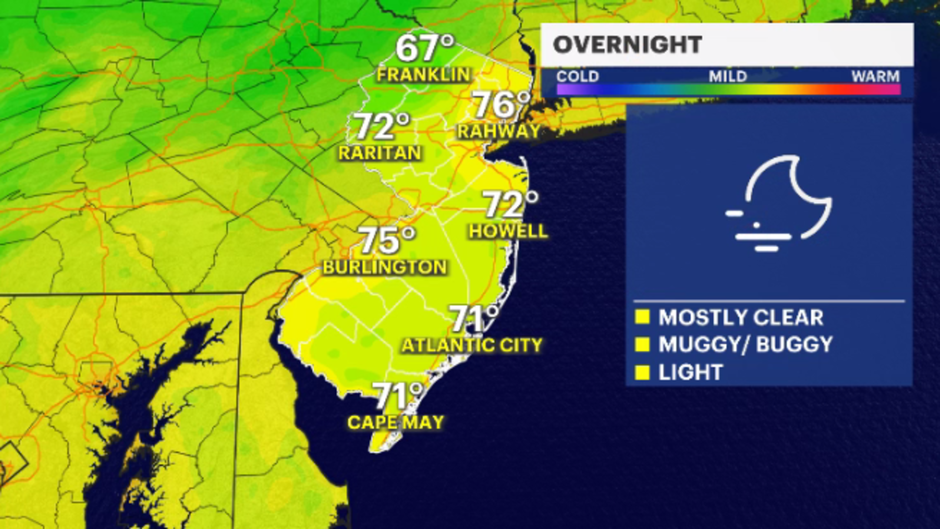 HEAT ALERT: New Jersey to see temperatures above 90 for the upcoming days