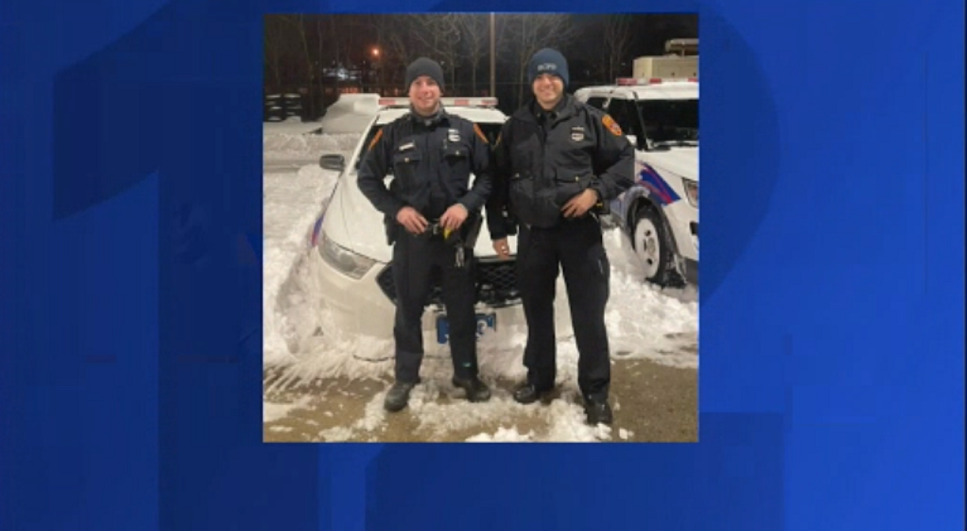 Suffolk officers, student helped resuscitate West Islip man during blizzard