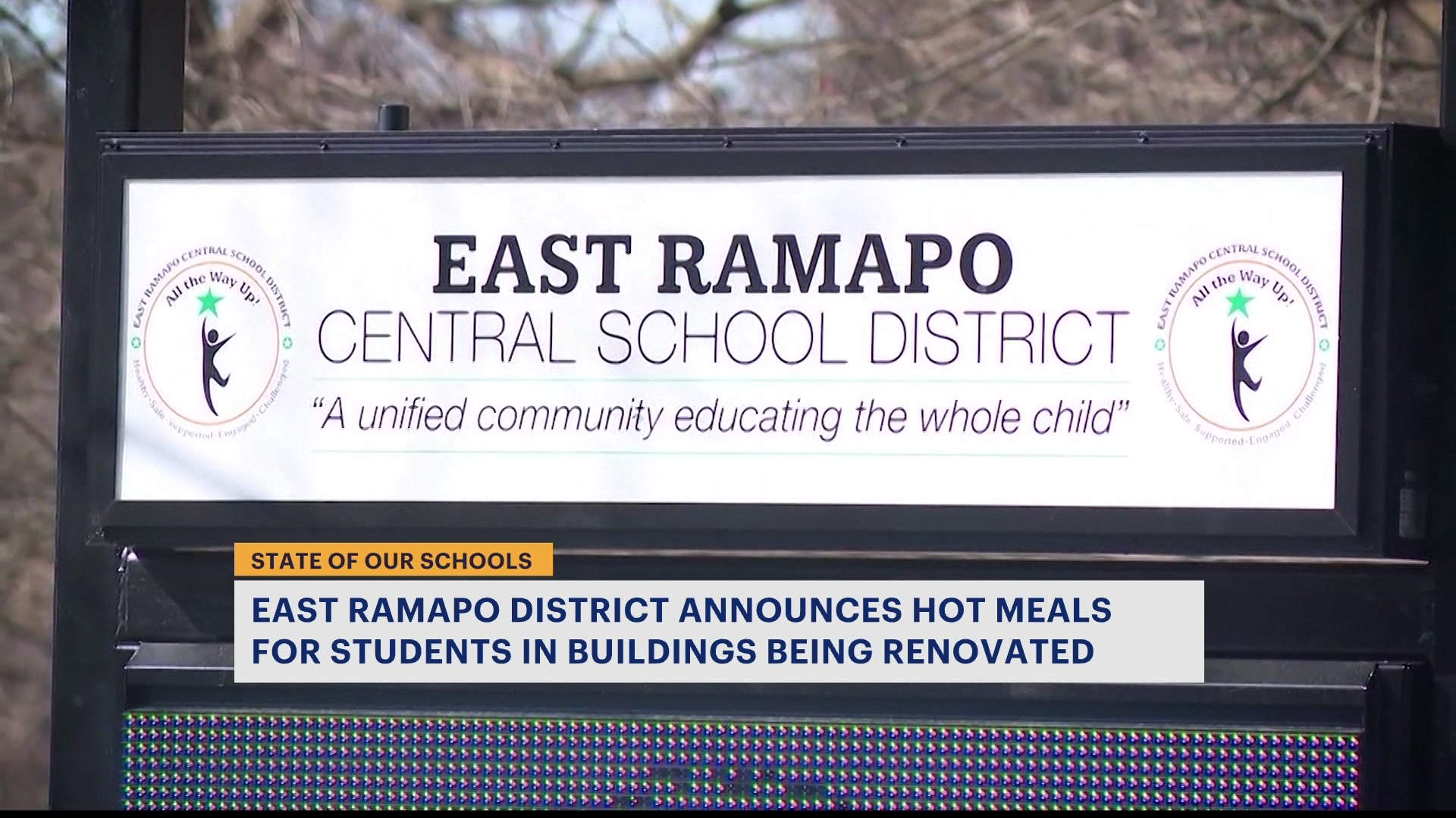 East Ramapo SD Food service provider to give hot meal to students in