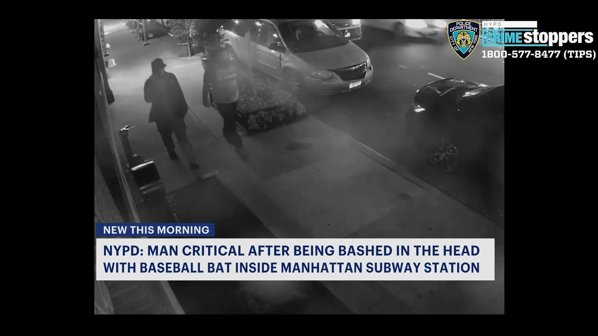 NYPD: Man Critical After Bashed In Head With Bat In Manhattan Subway ...