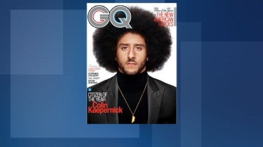 Colin Kaepernick Is GQ's 2017 Citizen of the Year