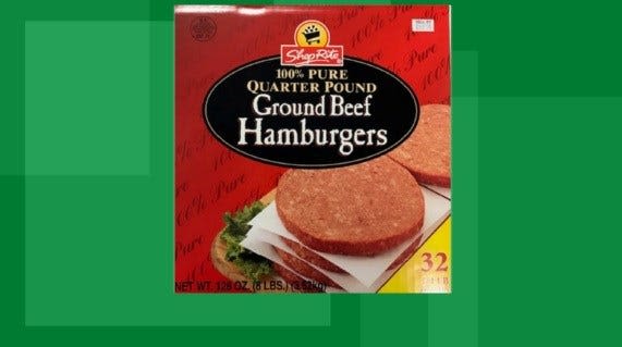 Check your freezer: ShopRite burgers recalled over potential E. coli ...