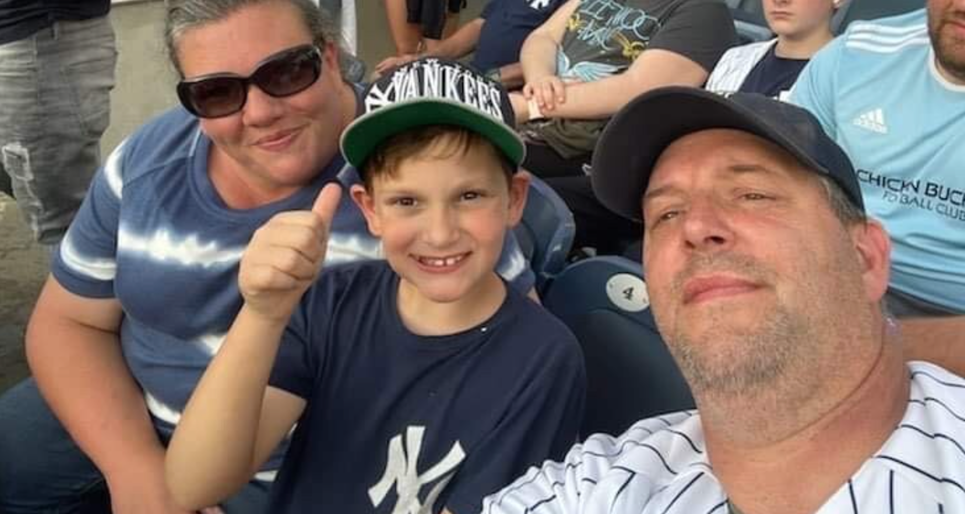 Take me out to the ballgame: Young Yankees fan gets heartwarming ...