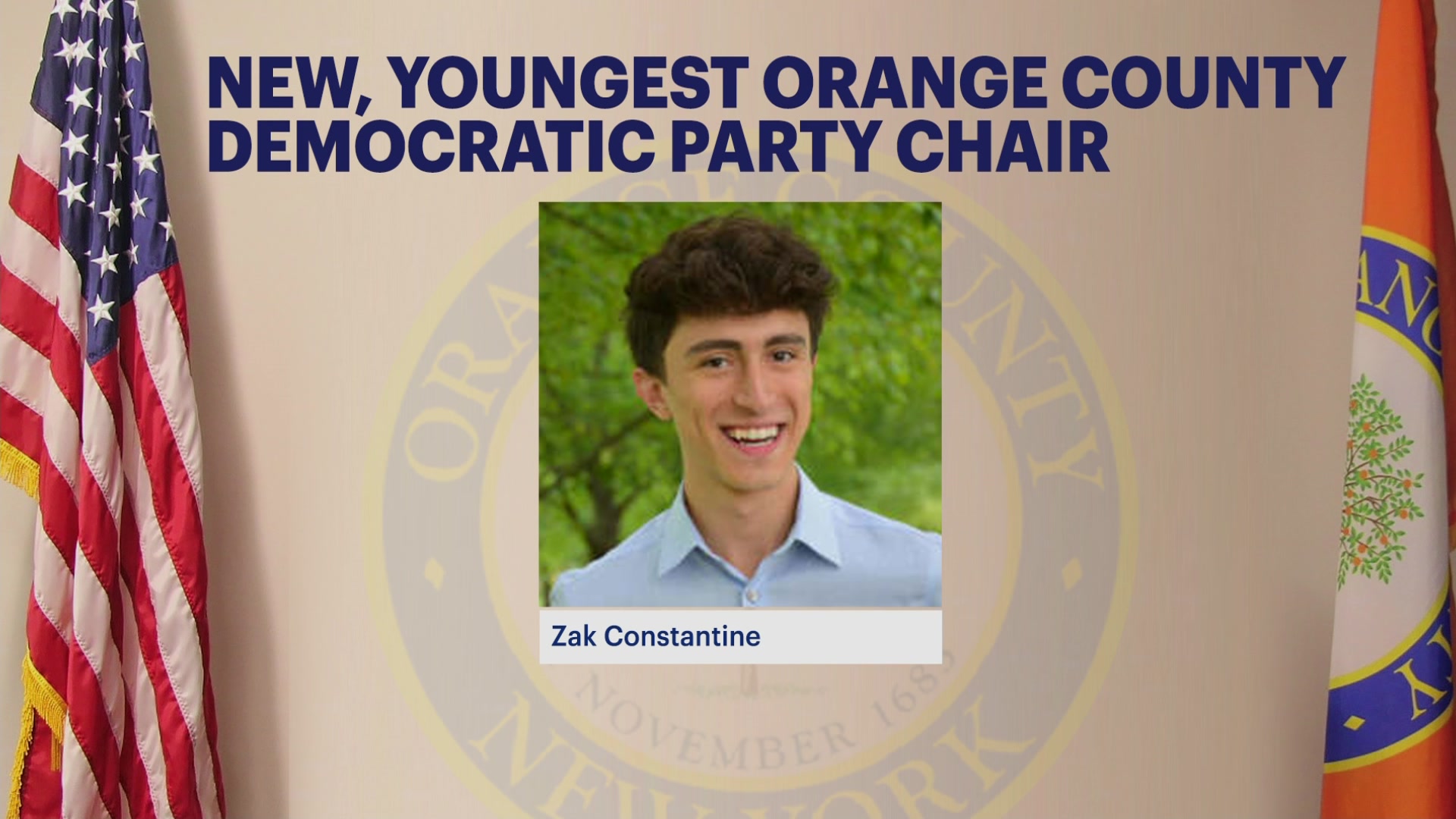 Orange County Democrats elect youngest chair leader in New York state
