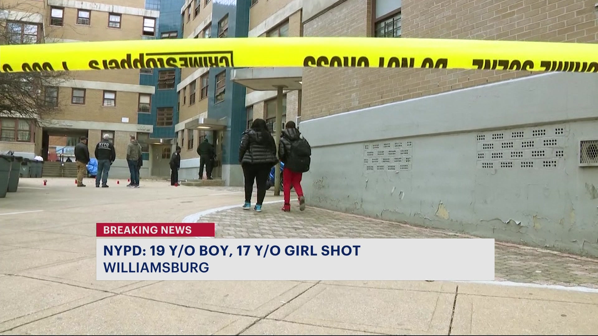 NYPD: 2 Teenagers Shot Outside Williamsburg Housing Complex