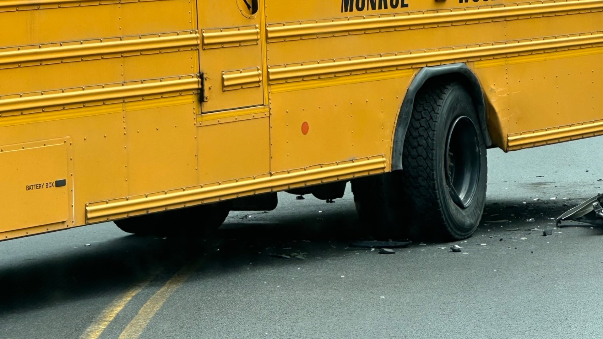 New video, photos of incidents involving school buses in the Hudson