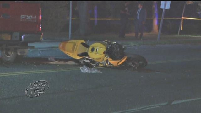 Police: Motorcyclist Dies Following Bay Shore Crash