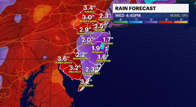 Summer begins today on a cool note rainy weather expected this week