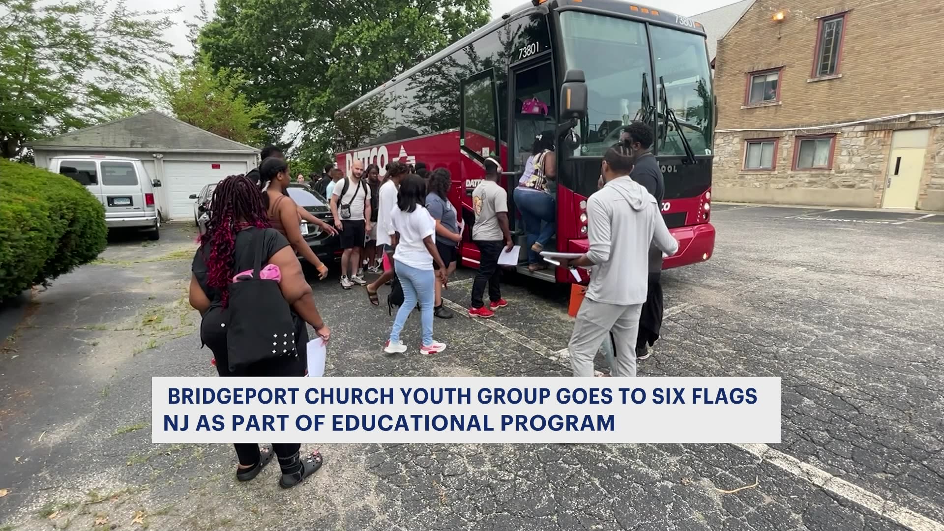 Bridgeport kids take trip to Six Flags Great Adventure thanks to