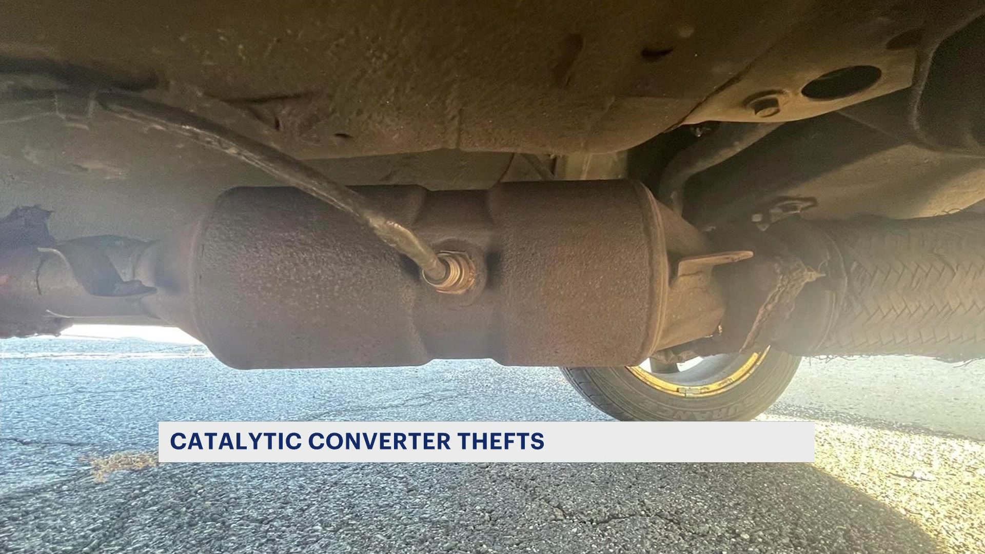 Police Multiple catalytic converters stolen in Middletown