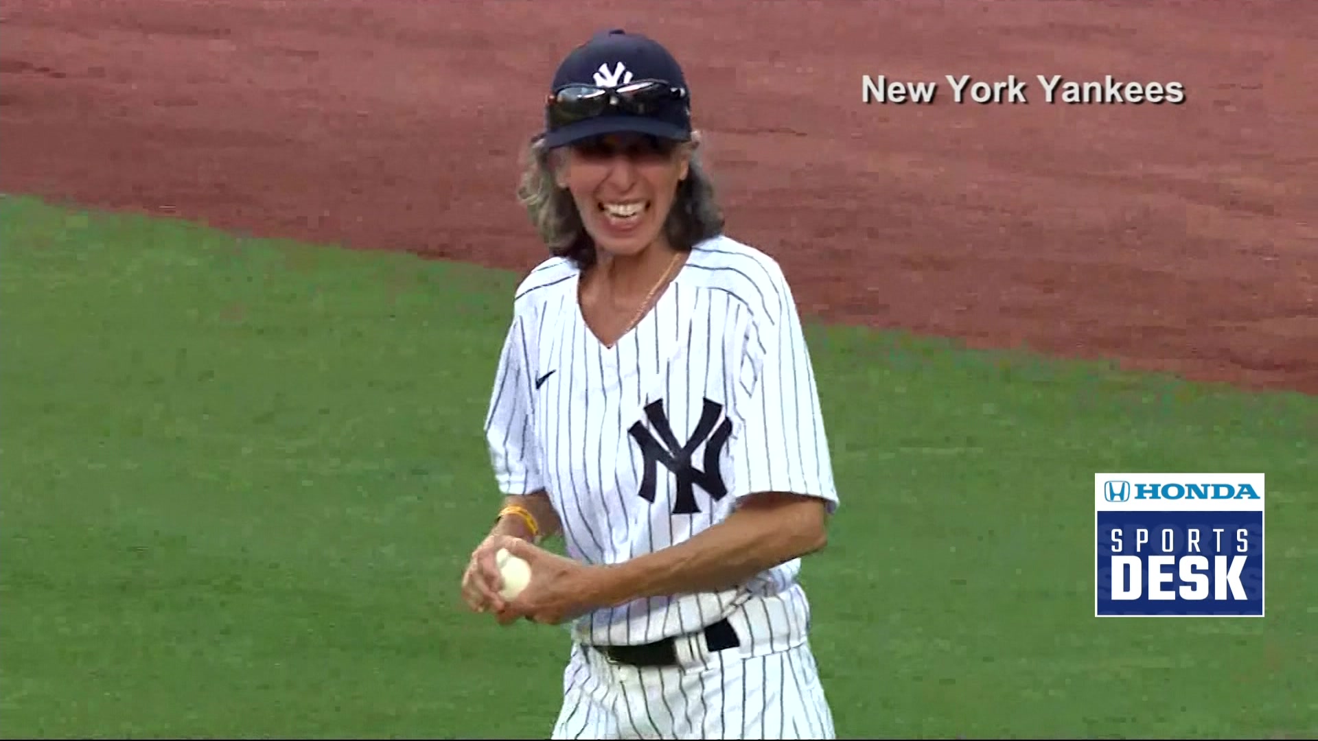 She's up! Bat girl 60 years in making reaches Yankee Stadium
