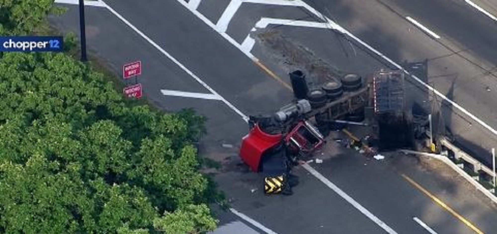 Police: 1 Person Dead In Accident Involving Dump Truck, Tractor-trailer ...