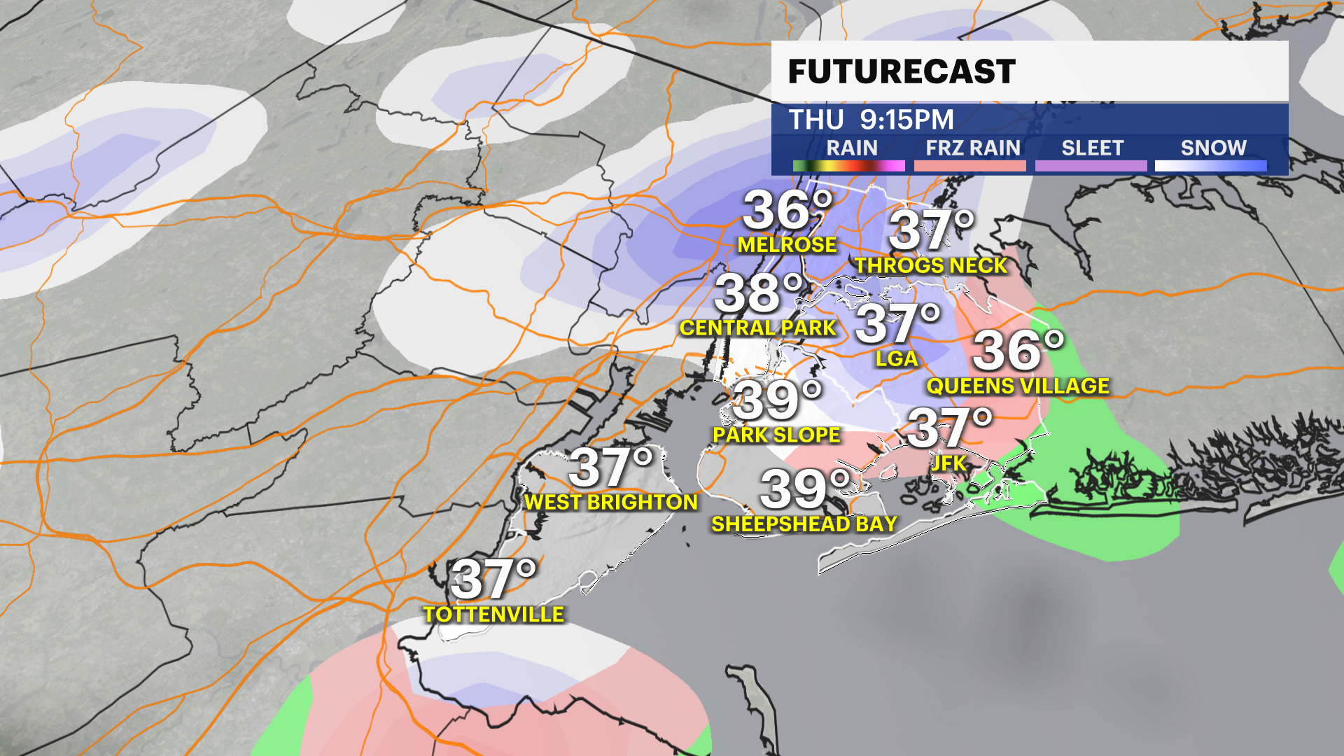 Cold winds stick around Friday; light snowfall expected Saturday
