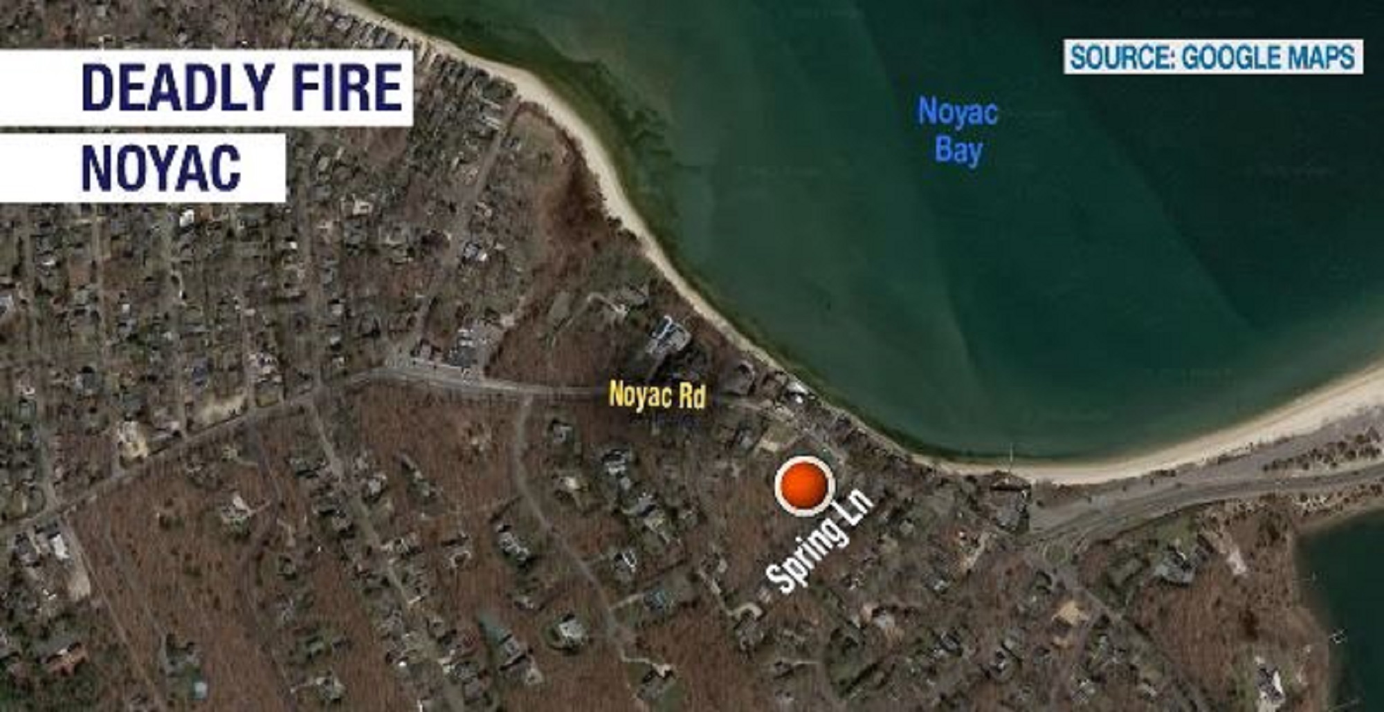 Officials Sisters killed in Noyac house fire; 3 other family members